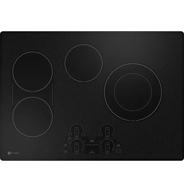 Ge Profile 30-Inch Touch Control Electric Cooktop – Black 1