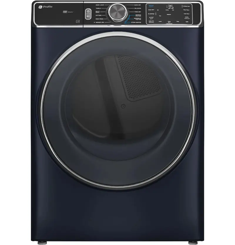 Ge Profile 7.8 Cu. Ft. Electric Steam Dryer – Sapphire Blue 1