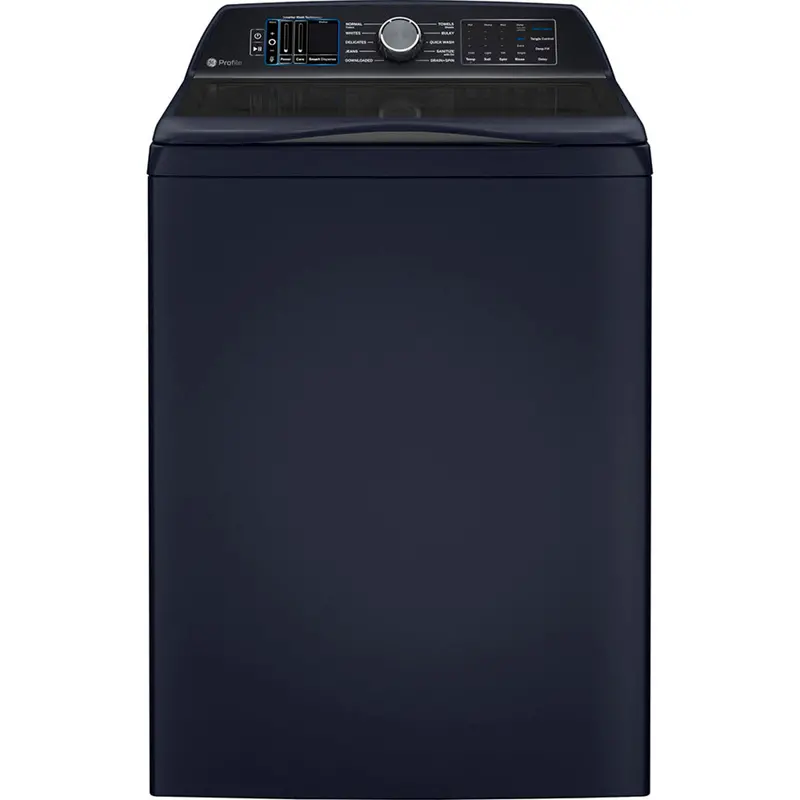Ge Profile Ptw900Bptrs 6.2 Cu. Ft. Sapphire Blue Top-Load Washer With Advanced Wash Intelligence 1