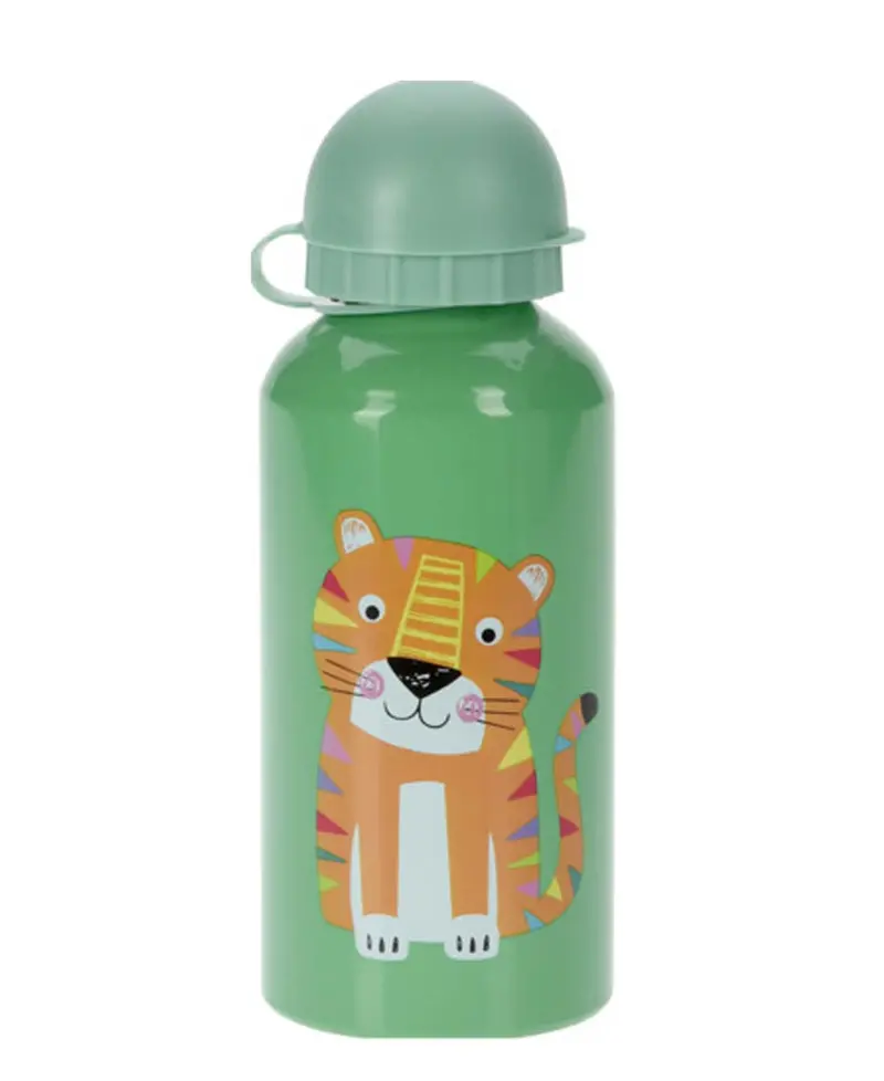 Green Animal-Theme Kids Sport Bottle – 350Ml Durable Drink Container 1