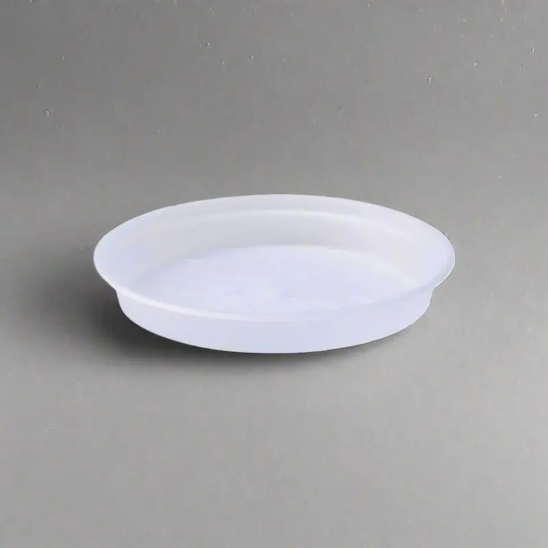 Green Basics Clear Orchid Saucer 1