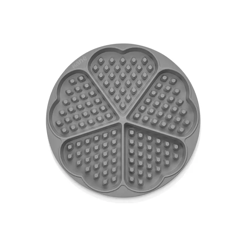 Grey Non-Stick Silicone Waffle Maker 1