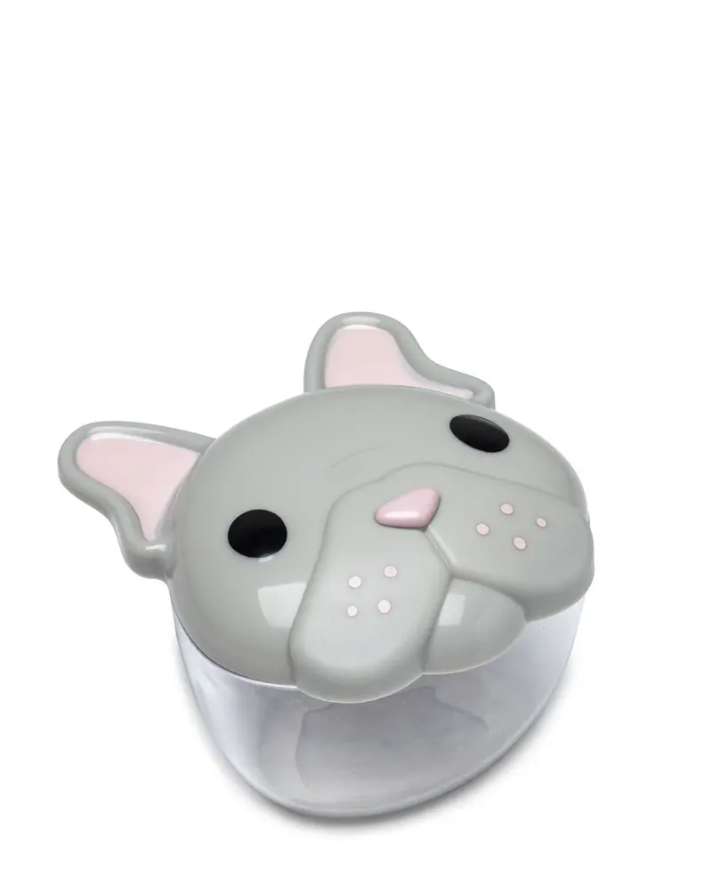 Grey Portion-Control Snack Container – Melii 232Ml Bpa-Free Storage Box 1