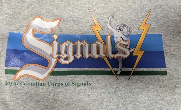 Grey Signals Corps Inspired T-Shirt 1