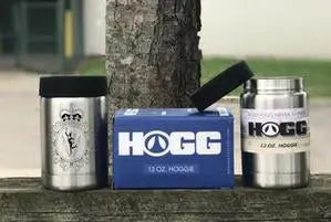 Hogg 12 Oz Can Cooler With Rubber Seal 1
