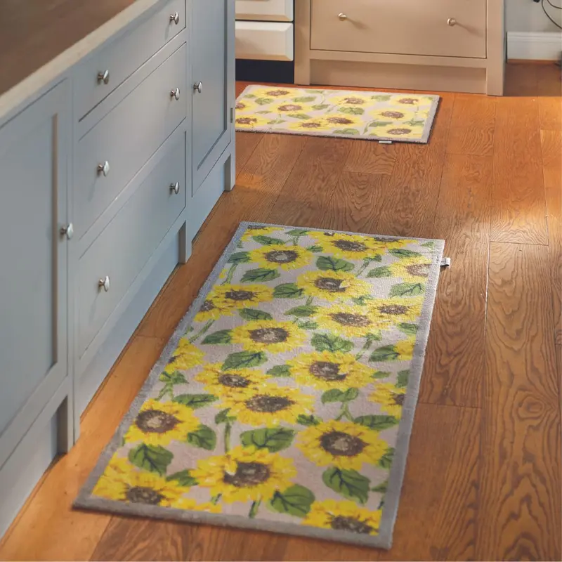 Hug Rug Cheerful Sunflower Design Runner – 45Cm Width 1