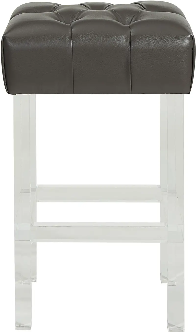 Inspire Noor 203-341Gy-26 Grey 26-Inch Counter Height Stool 1