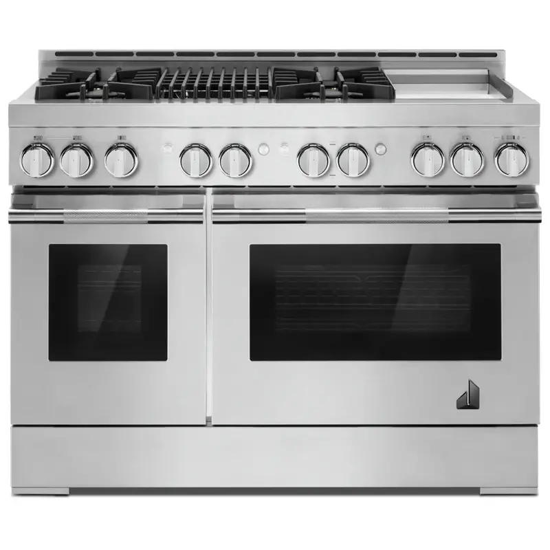 Jennair Jgrp748Hl Rise™ 48-Inch Gas Professional-Style Range – Open-Box New 1