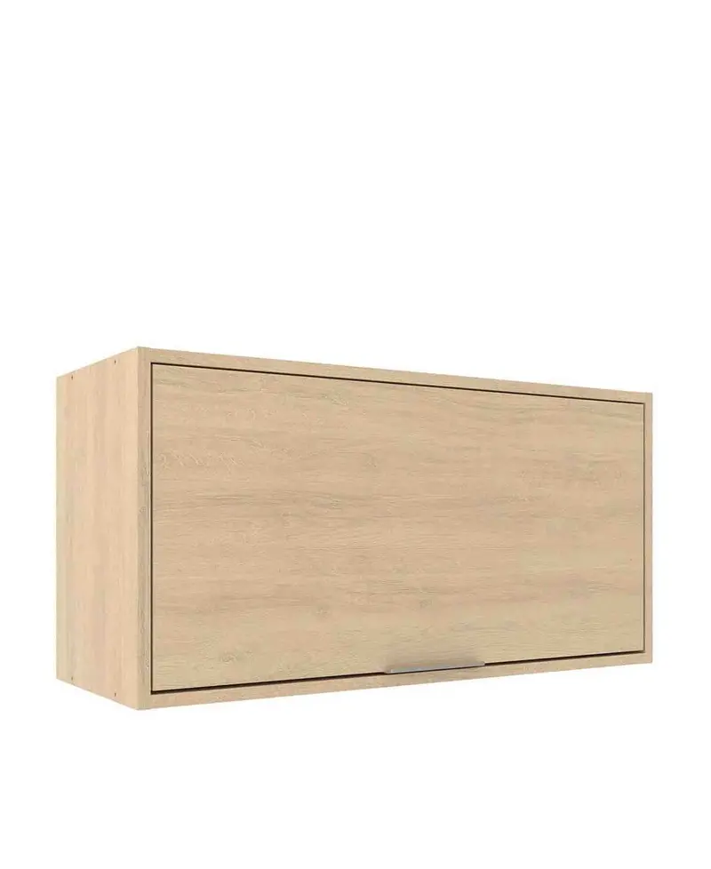 Karine Single-Door Wall Cabinet – Carvalho Wood Effect 1