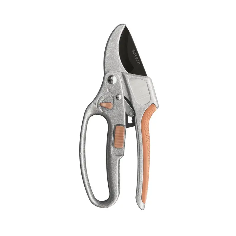 Kent & Stowe Ratchet Pruning Secateurs For Effortless Cutting 1