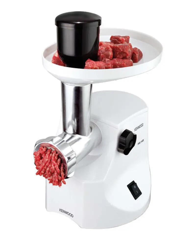 Kenwood 1400W Heavy-Duty Electric Meat Grinder – White 1