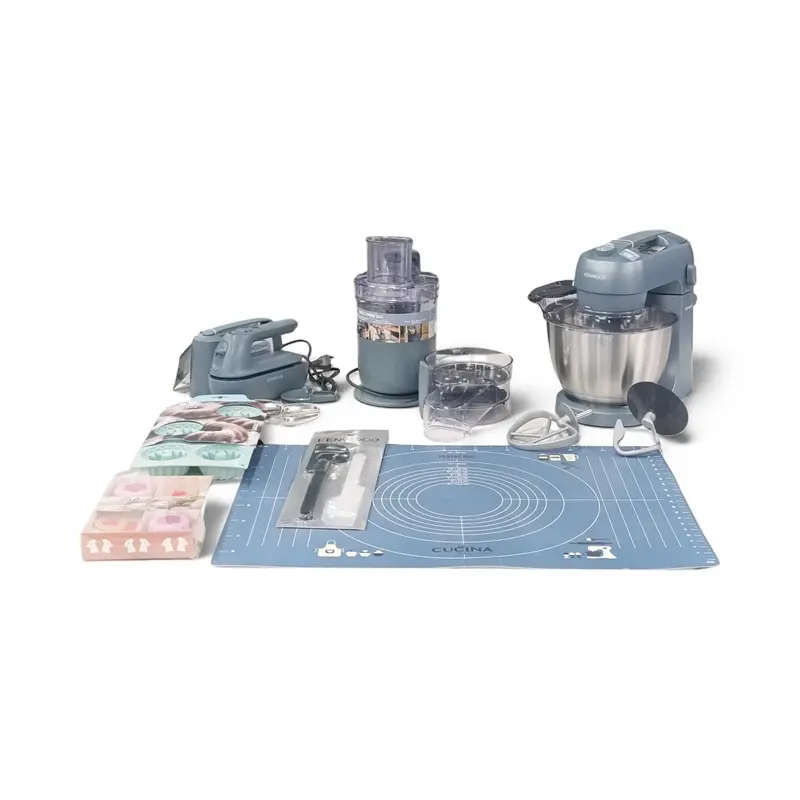 Kenwood Go Collection Storm Blue Combo Kitchen Appliance Set 1