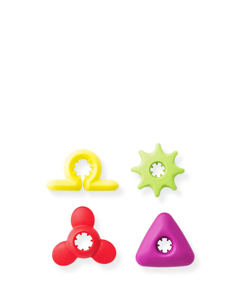 Kitchen Life 4-Piece Silicone Spoon Rest Holder Set – Assorted Colors 1