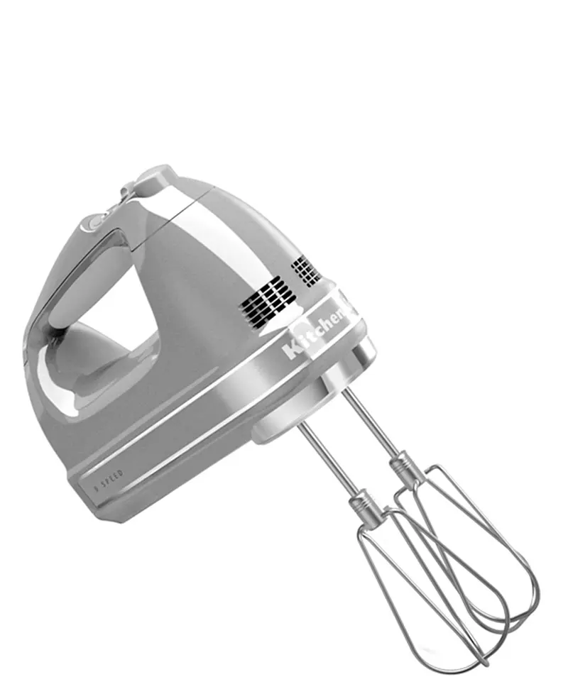 Kitchenaid 9-Speed Hand Mixer – Contour Silver Design 1