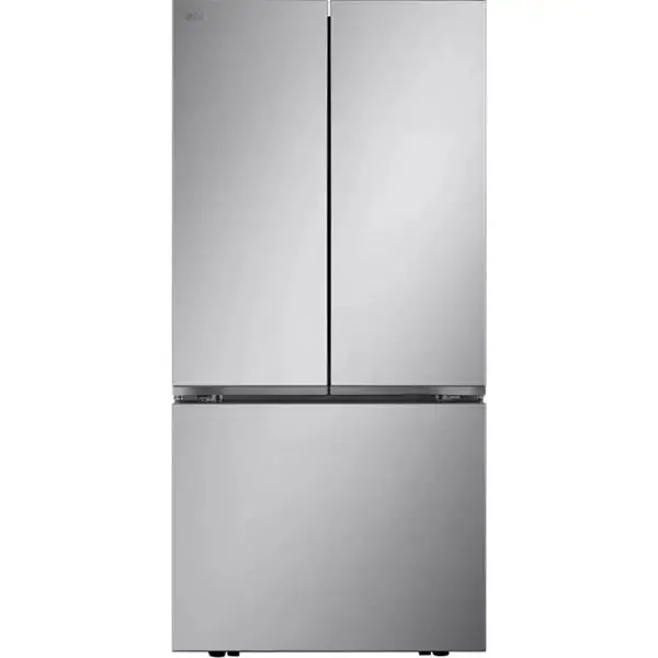 Lg 25.1 Cu. Ft. Platinum Silver Freestanding Refrigerator – 33" Wide With Spacious Storage (Lf25S6200V) 1
