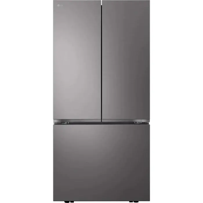 Lg 25 Cu. Ft. Black Stainless French 3-Door Refrigerator – Single Ice Maker, Standard Depth (Lf25S6200D) 1