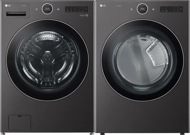 Lg 5.8 Cu. Ft. Washer & Electric Dryer Matching Set With Autofill (Wm6700Hba/Dlex6700B) 1