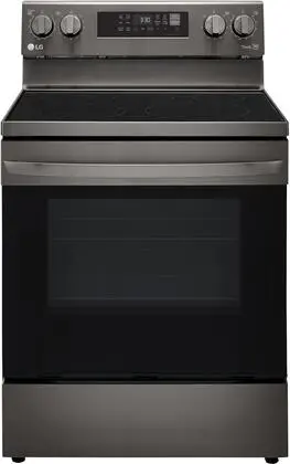 Lg 6.3 Cu. Ft. Black Stainless Electric Convection Range (Lrel6323D) 1