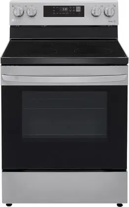Lg 6.3 Cu. Ft. Smart Stainless Steel Electric Range (Lrel6321S) 1