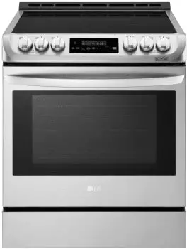 Lg 6.3 Cu. Ft. Smart Wi-Fi Induction Slide-In Range – Probake Convection®, Easyclean®, Air Fry (Lse4616St) 1