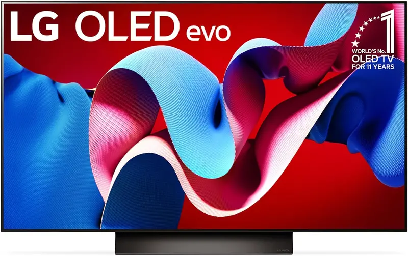 Lg 83" C4 Oled Evo 4K Smart Tv – Α9 Gen6 Ai, 144Hz, Dolby Vision Iq, Hdmi 2.1, Webos 24 – Oled83C4Pua (2024 Model) 1