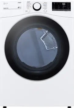 Lg Dle3600W 7.4 Cu. Ft. Wi-Fi-Connected Electric Dryer With Ai Intelligence In White 1