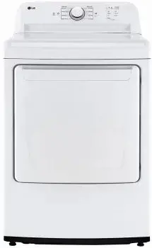 Lg Dle6100W 7.3 Cu. Ft. Rear-Control Electric Dryer – Energy Star® Certified With Sensor Dry 1