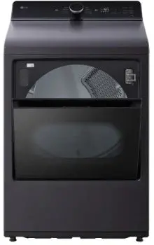 Lg Dle8400Be Rear-Control Electric Dryer – 7.3 Cu. Ft., Easyload™ Door, Ai Sensing 1