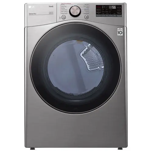 Lg Dlex3850V 7.4 Cu. Ft. Front-Load Electric Dryer – Ultra Large Capacity 1