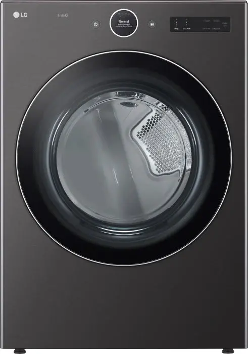 Lg Dlex6700B 7.4 Cu. Ft. Smart Front-Load Electric Dryer With Turbosteam® And Ai Intelligence 1