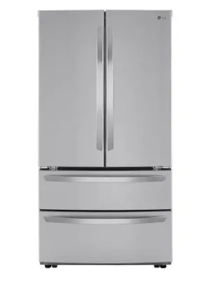 Lg Lmwc23626S 23 Cu. Ft. French-Door Counter-Depth Refrigerator In Stainless Steel 1