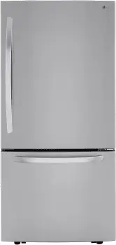Lg Lrdcs2603S 26 Cu. Ft. Bottom-Freezer Refrigerator In Stainless Steel 1