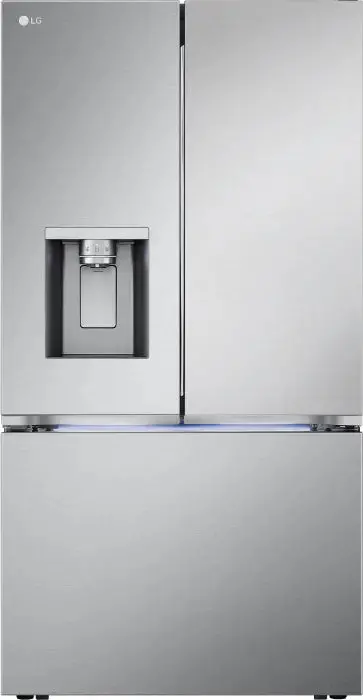 Lg Smart Max™ French Door Refrigerator – 26 Cu. Ft., Counter Depth, Slate Finish With Four Ice Options 1