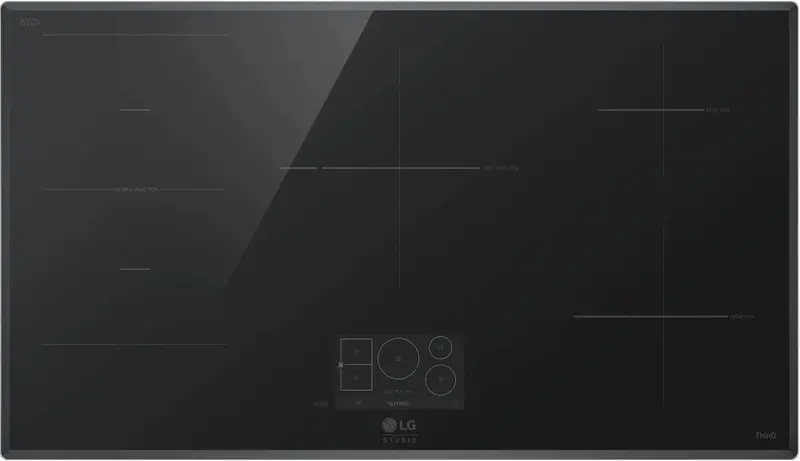 Lg Studio Cbis3618Be 36-Inch 5-Burner Induction Cooktop With Flexible Cooking Zone 1