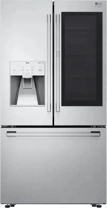 Lg Studio Srfvc2416S: 24 Cu. Ft. Counter-Depth Refrigerator With Instaview Door-In-Door & Craft Ice Maker 1