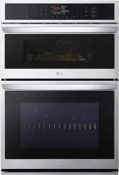 Lg Wcep6423F 1.7/4.7 Cu. Ft. Smart Combination Wall Oven With Precision Convection And Air Fry 1