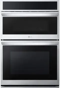 Lg Wcep6427F 1.7/4.7 Cu. Ft. Smart Double Wall Oven With Instaview®, Steam Sous Vide, And Air Fry 1