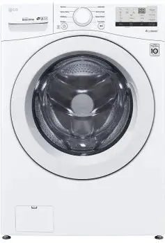 Lg Wm3400Cw 5.2 Cu. Ft. Ultra-Large Front-Load Washer – No Smart Features 1