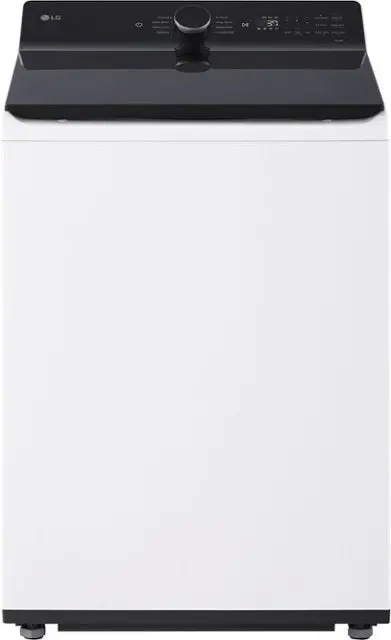 Lg Wt8405Cw Top-Load Washer – 6.1 Cu. Ft. Mega Capacity, Easy Unload Feature 1