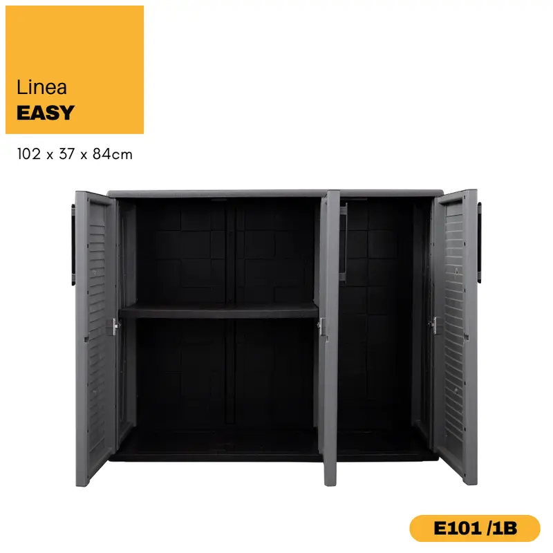Linea Easy 3-Door Base Cabinet 1