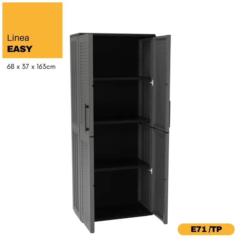 Linea Easy Tall Utility Storage Cabinet 1