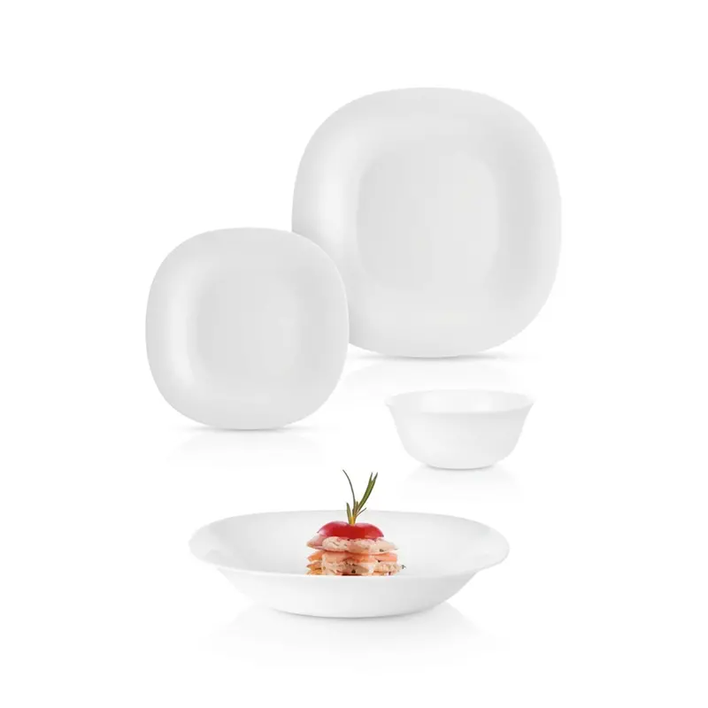Luminarc Neo Carine 16-Piece White Dinnerware Set 1