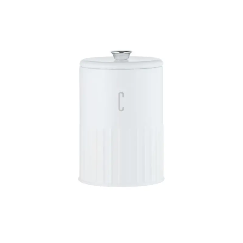 Maxwell & Williams Astor White Coffee Canister – 1.35L Airtight Storage 1