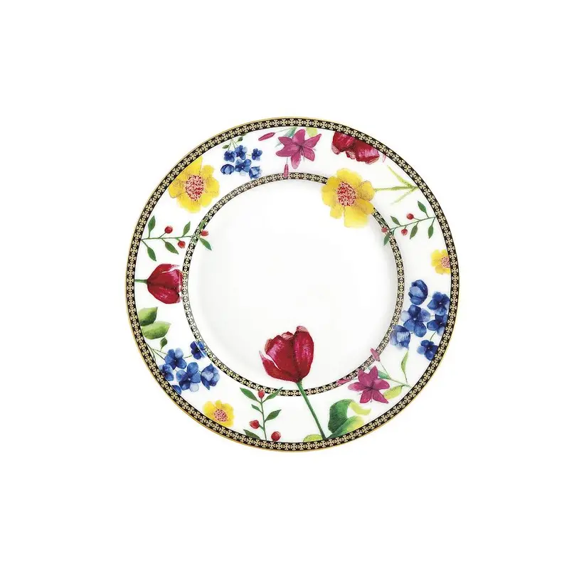 Maxwell & Williams Floral Design Cake And Tea Plate – White 1