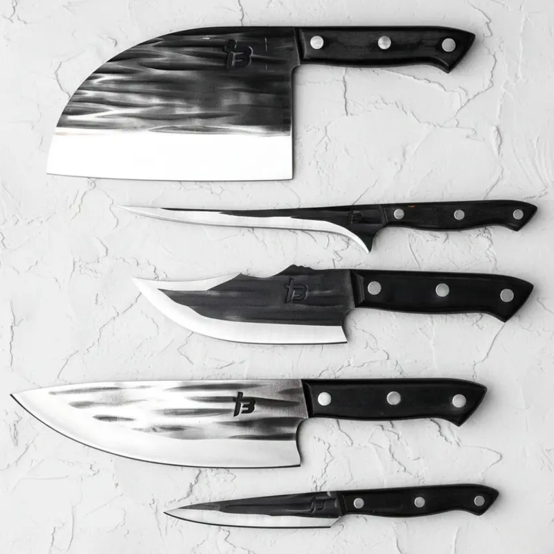 Midnight Series 5-Piece Premium Chef Knife Set 1