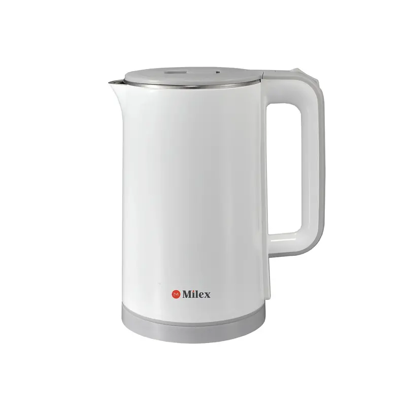 Milex 1.7-Litre White Electric Kettle – Fast-Boil Design 1
