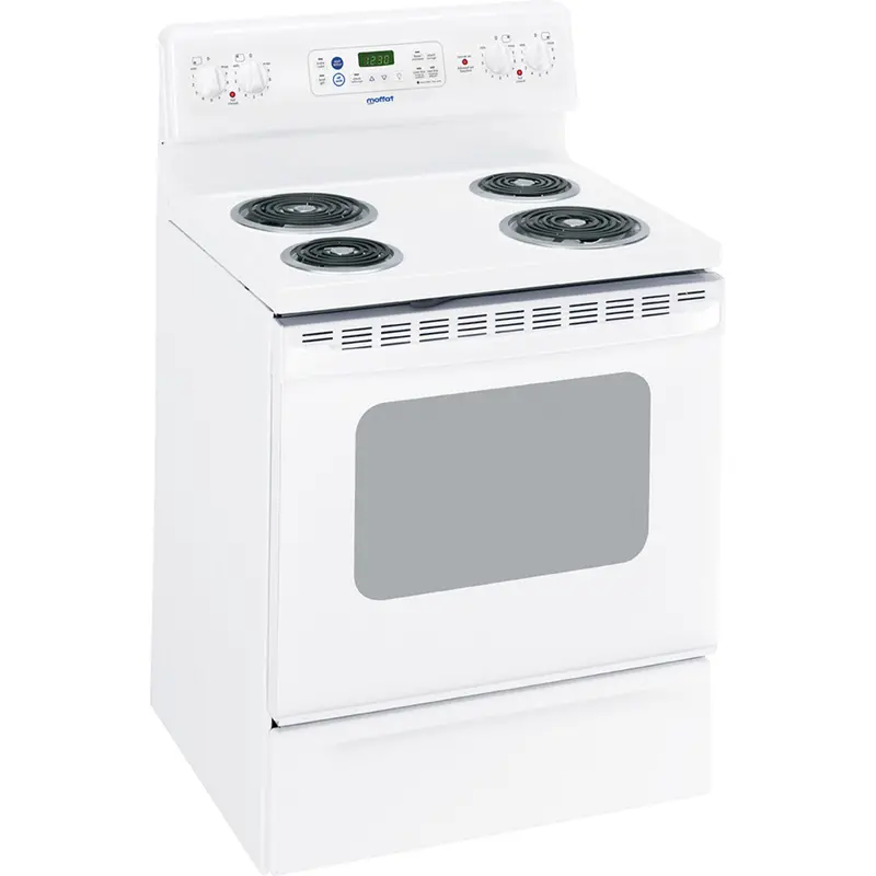 Moffat Mcb757Dmww 30-Inch White Electric Freestanding Range With Storage Drawer 1