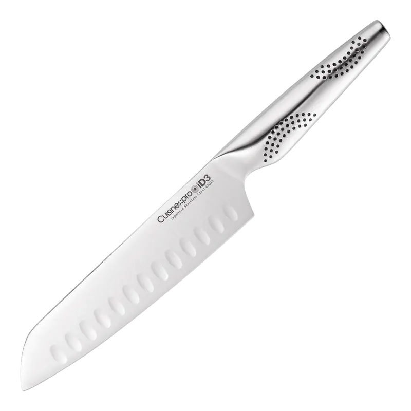 Monogrammed Cuisine::Pro Id3 Santoku Knife – 7-Inch Japanese-Inspired Design 1