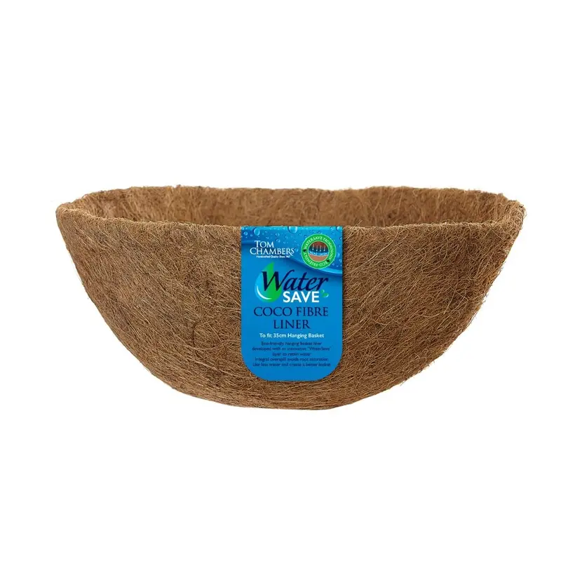 Natural Coco Fibre Hanging Basket Liner By Tom Chambers 1