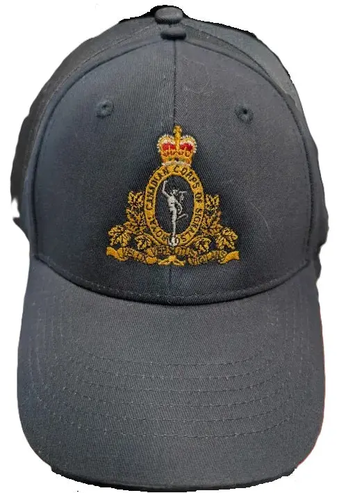 Navy Baseball Cap With Rccs & C&E Insignia 2